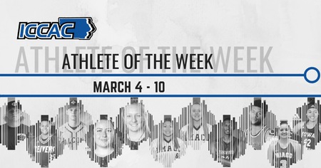 ICCAC Athlete of the Week: March 4-10
