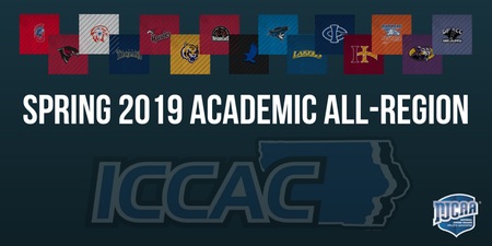 2019 Spring ICCAC Academic All-Region